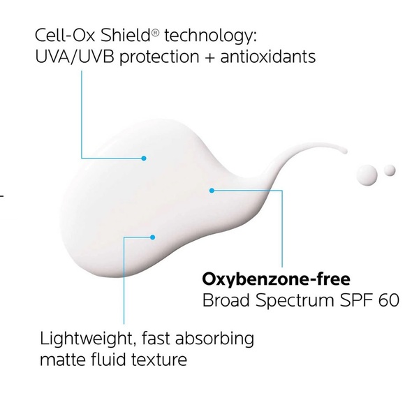 La Roche-Posay ANTHELIOS ULTRA LIGHT FLUID FACIAL SUNSCREEN SPF 60 50ml NIB - Picture 4 of 8